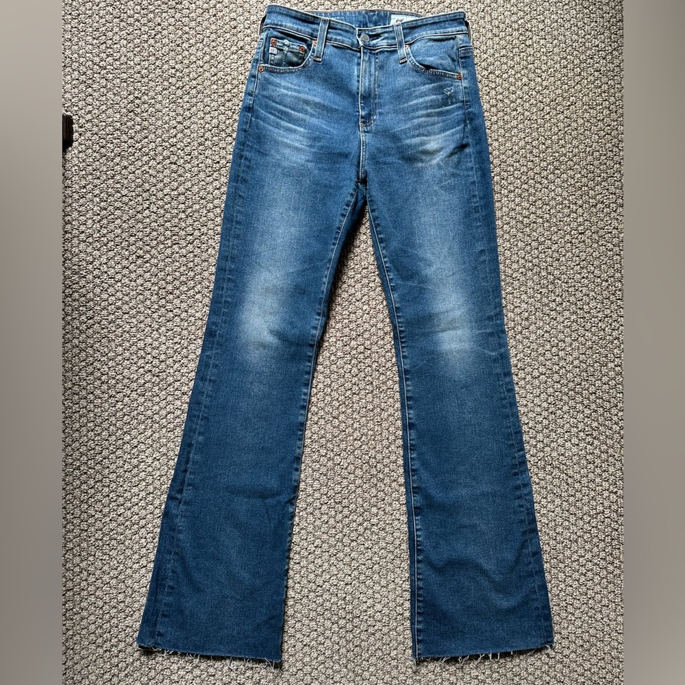AG Farrah High Rise Boot Jean 28 x 32 inseam